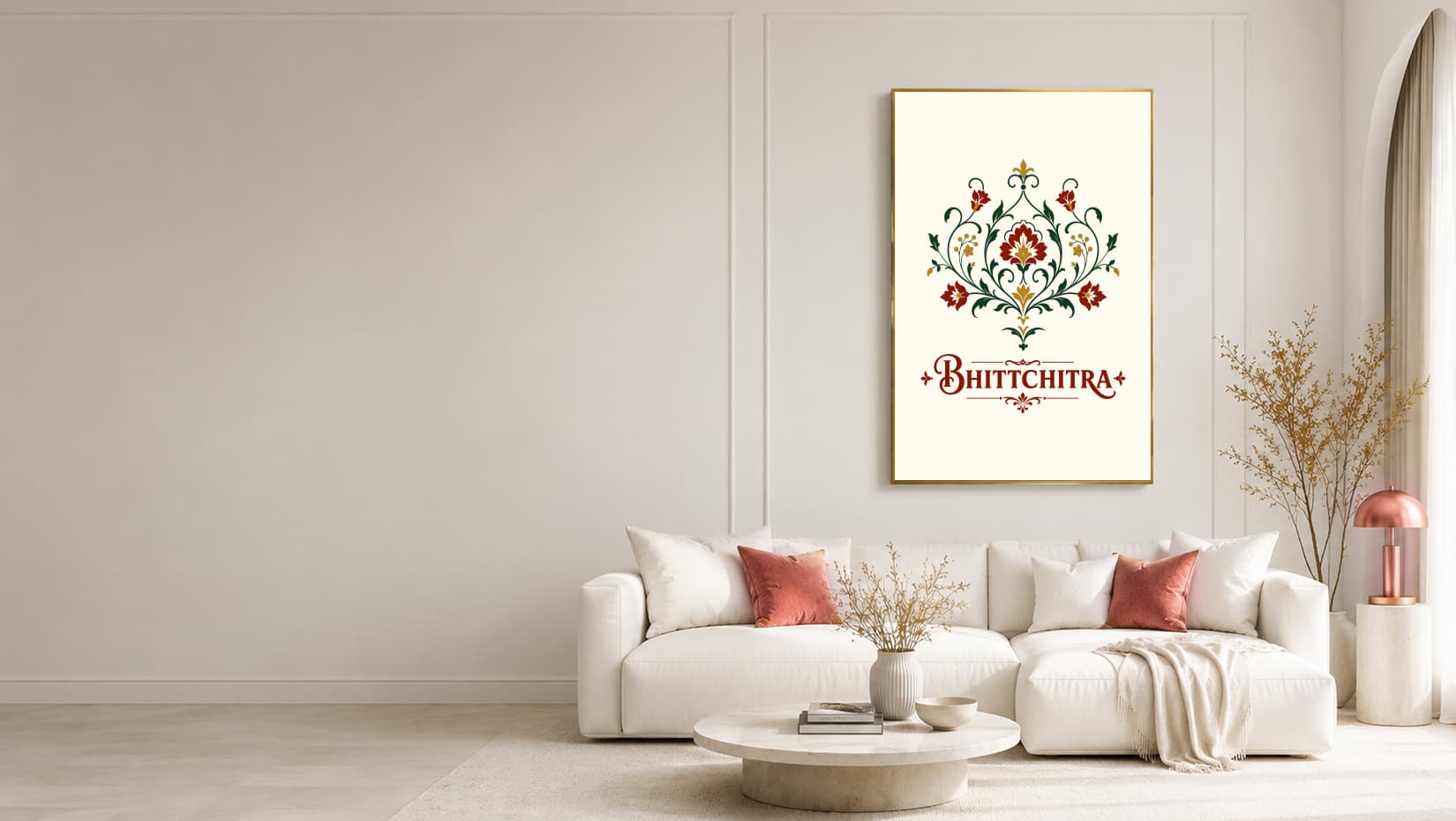 Bhitchitra Fine Art Living Room Showcase