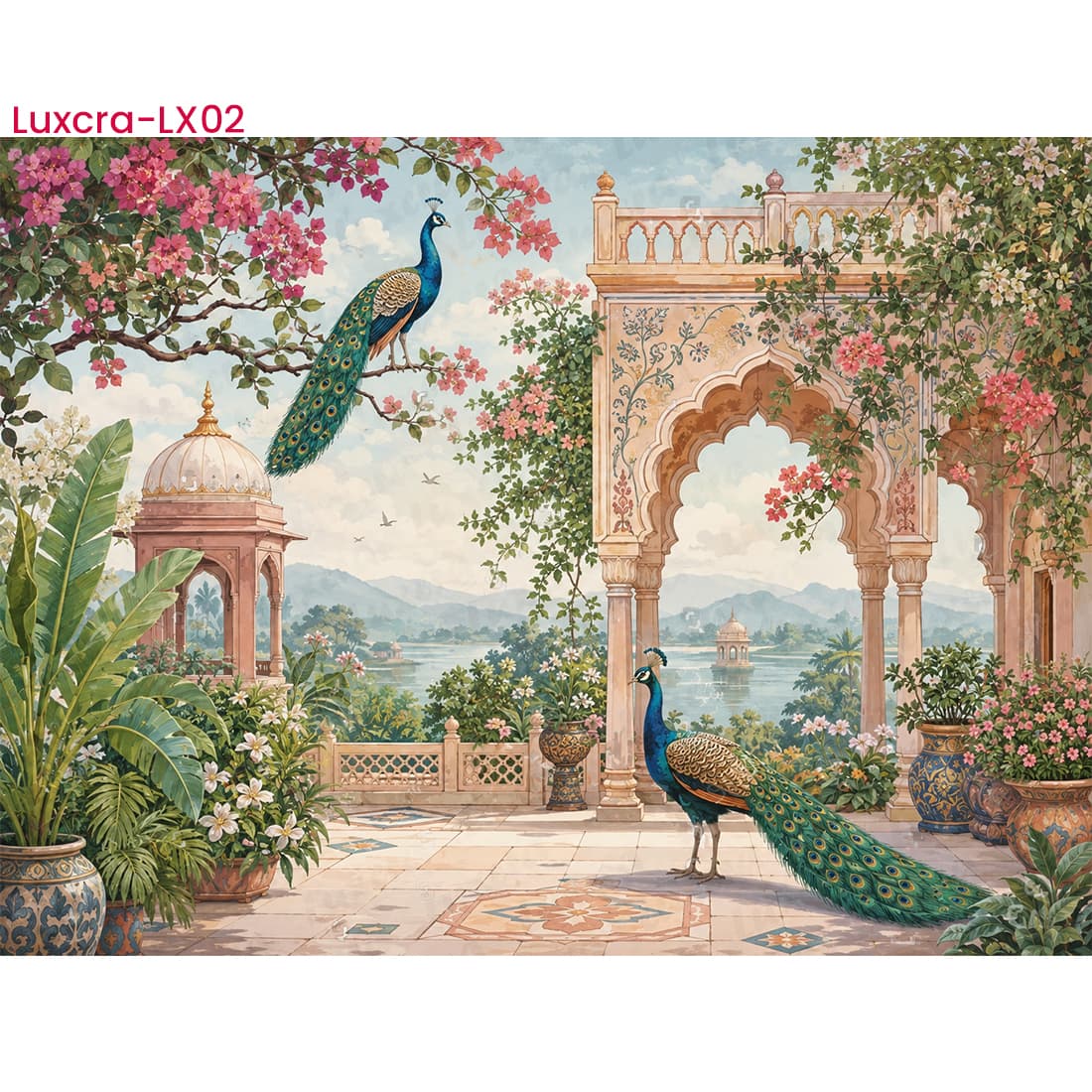Majestic Peacock Haven