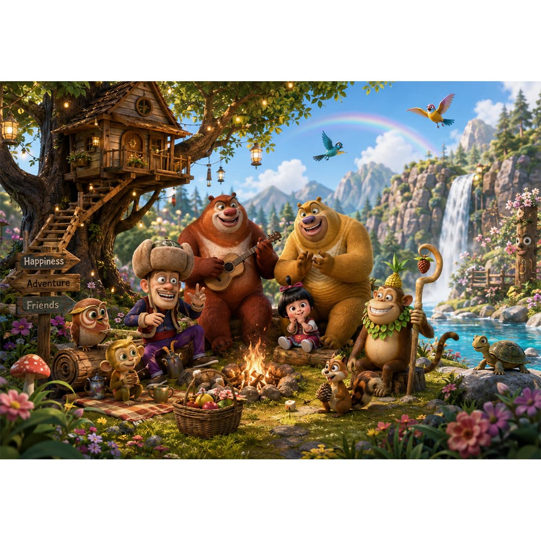 Whimsy Woodland Retreat